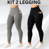 Imagem da oferta Calça Legging Suplex Cós Alto Academia