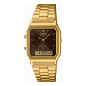 Imagem da oferta Relógio Feminino Casio Vintage Dourada 30m Aq-230ga-5amqydf