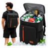Imagem da oferta Bolsa Térmica Mochila Marmita Grande Cooler Impermeável (3 Cores)