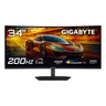 Imagem da oferta Monitor Gamer Curvo Gigabyte 34 Qhd 200Hz 1Ms Va Adaptive Sync Freesync Premium Hdr 400 Som Integrado Preto G34Wqc2