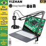 Imagem da oferta Enviado desde São Paulo Yizhan 4k microscópio digital para solda imx415 imx678 sensor hdmi usb microscópio câmera