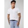 Imagem da oferta Camiseta Masculina Colcci Decote V Logo Bordado Branca