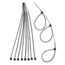 Imagem da oferta ABRAÇADEIRA DE NYLON 2,5X100mm C100 Pçs preta
