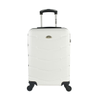 Imagem da oferta Mala de Bordo Pequena para Viagem em Abs Yins 21209 Cadeado Integrado Rodas Giro 360 Branco