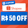 Imagem da oferta Cupom Shopee R$ 50 OFF em R$ 120