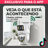 Imagem da oferta Câmera de Segurança Jortan Wi-Fi Externa 360° Full HD Visão Noturna IP66