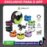 Imagem da oferta Filamento Creality Soleyin Basic PETG 1,75mm 1kg Bobina Neutra Preta Caixa Ecológica Camomila Impressão 3D Resistente