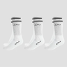 Imagem da oferta Kit 3 Meias Cano Médio Alpha Branco U