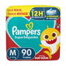 Imagem da oferta Fralda Pampers Supersequinha Tamanho M 90 Unidades