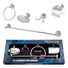Imagem da oferta Kit Acessórios Para Banheiro Aço Inox 5 Peças