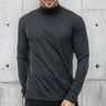 Imagem da oferta Camiseta Gola Alta Masculina Manga Longa Malha Eco Premium