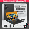 Imagem da oferta HANCDON Pura80 Tablet 11.6" IPS 16GB RAM 512GB Snapdragon 8 Gen 3 5G