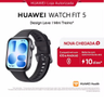 Imagem da oferta HUAWEI WATCH FIT 5 | Smartwatch Relogio | AMOLED de 182" Design Leve | Mini Treino | 64 GB | GPS