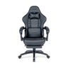 Imagem da oferta Cadeira Gamer Husky Tempest 700 Até 145kg Almofadas Reclinável 150º PU Descanso para Pés Preta - HCG700PT