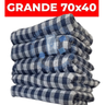 Imagem da oferta Kit Panos de Chão Xadrez