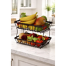 Imagem da oferta Fruteira De Mesa Cozinha De Dois Níveis Metal Top Rio