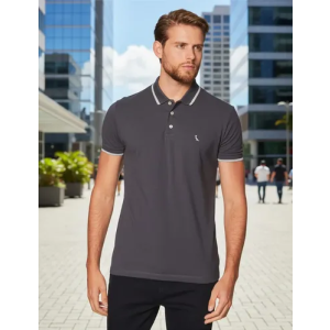Camisa Polo Reserva Friso Duplo Masculino