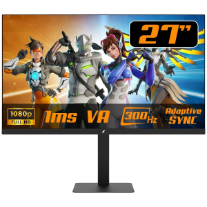 Monitor Gamer SuperFrame Ace, 27 Pol, Full HD, VA, 300Hz, 1ms, HDMIDP, SF-MN-ACE27FSVFF2C