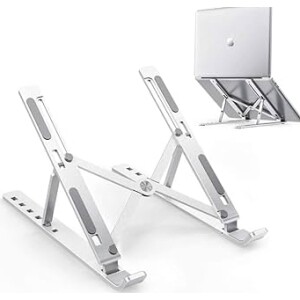 Daguan Suporte Para Notebook Base Dobrável de Alumínio Ergonômico Ajustável Fino Portátil Com Estojo