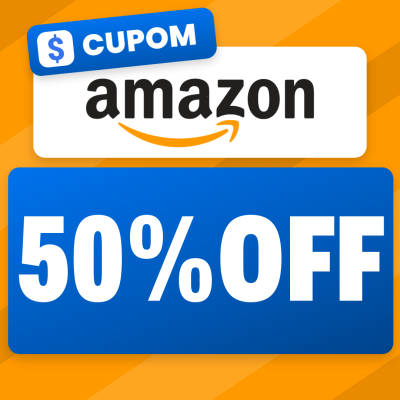 Cupom Amazon 50% OFF