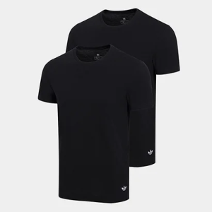 Kit Camiseta Adidas Originals Crew Neck Masculina