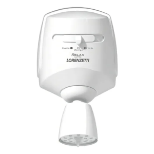 Chuveiro elétrico de parede Lorenzetti Relax Ultra branco 5500W