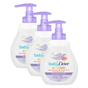 Kit 3 Sabonete Líquido Dove Baby Hora de Dormir 200ml