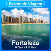 Imagem da oferta Pacote Fortaleza: Hotel + Aéreo para 6 Dias e 5 Noites