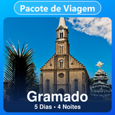Imagem da oferta Pacote Gramado com Hotel + Aéreo: 5 Dias e 4 Noites