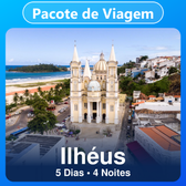 Imagem da oferta Pacote de Viagem para Ilhéus - 5 Dias e 4 Noites