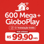 Imagem da oferta Claro Fibra 600 Mega por R$ 99,90mês + Acesso Claro Video!