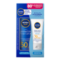 Imagem da oferta Kit Nivea Protetor Solar Facial FPS 70 Toque Seco Antissinais 40ml + Corporal Protect & Hidrata 200ml