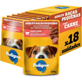 Imagem da oferta Pack Ração Úmida Pedigree Sachê Carne ao Molho para Cães Adultos de Raças Pequenas 100g - 18 unidades