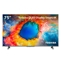 Imagem da oferta Smart TV QLED 75" 4K Toshiba 75C450NS Google TV 4 HDMI 2 USB Wi-Fi - TB037M