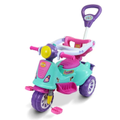 Imagem da oferta Triciclo Infantil Kids Avespa Carrinho De Passeio Com Empurrador Pink