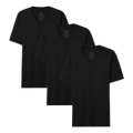 Imagem da oferta Kit 3 Tech T-shirt Insider Gola V Masculino