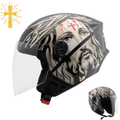 Imagem da oferta Capacete Aberto Jesus Cristo Feminino Masculino Pro Tork New Liberty Three Cristão Religioso