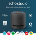 Imagem da oferta Echo Studio - Smart Speaker com áudio de alta fidelidade e Alexa