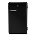 Imagem da oferta Frigobar Retrô 95L Preto 110V Midea MRV10P1