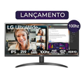 Imagem da oferta Monitor LG 29 UltraWide 29WQ500B Tela IPS 219 Full HD 1ms MBR 100Hz AMD FreeSync sRG9