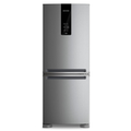 Imagem da oferta Refrigerador Brastemp Inverse Frost Free A+++ 447 Litros Inox com Smart Flow e Fresh Box - BRE57FK