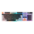 Imagem da oferta Teclado Semi-Mecânico Gamer Rise Mode G1 Rainbow USB Preto e Cinza - RM-TG-01-BG