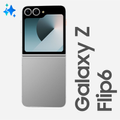 Imagem da oferta Smartphone Samsung Galaxy Z Flip6 5G Cinza 256GB 12GB RAM e Câmera Dupla de 50MP+12MP