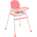 Imagem da oferta Maxi Baby Cadeira de Alimentação Bebê Portátil Zest 3 em 1Cinto de 3 pontos Apoio para os Pés(Até 23kgs) Rosa