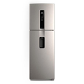 Imagem da oferta Geladeira Electrolux Frost Free Inverter 409L Água na Porta com AutoSense Duplex Inox Look (IW46S)