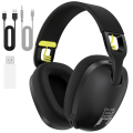 Imagem da oferta Onikuma-Gaming Headset com microfone fones de ouvido Bluetooth design ergonômico USB de 2,4 GHz apto para PS5 PS4,