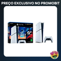Imagem da oferta Console PlayStation 5 Slim Edição Digital 825GB + Jogos Astro Bot e Gran Turismo 7