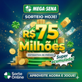 Imagem da oferta Cupom 5% OFF para Bolões Mega Sena Super Acumulada R$ 75 Milhões
