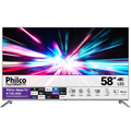 Imagem da oferta Smart TV Philco LED 58" 4K Roku TV Dolby Audio HDR10 App Mobile Borda Infinita - PTV58G7UR2CSBL