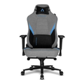 Imagem da oferta Cadeira Gamer Alpha Gamer Phenix Fabric Tecido Até 150kg Apoio de Braço 4D Reclinável Preto e Azul - AGPHENIX-F-GRY-B